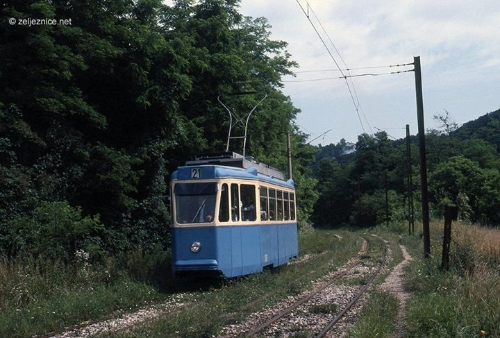 Tramvaj broj 21. u Gračanima 1980. godine